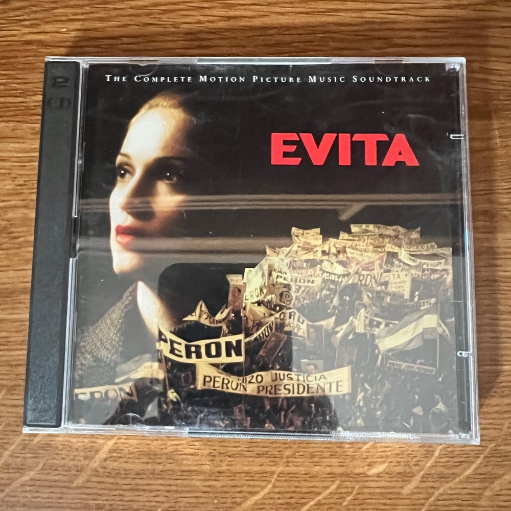 Evita movie soundtrack CD